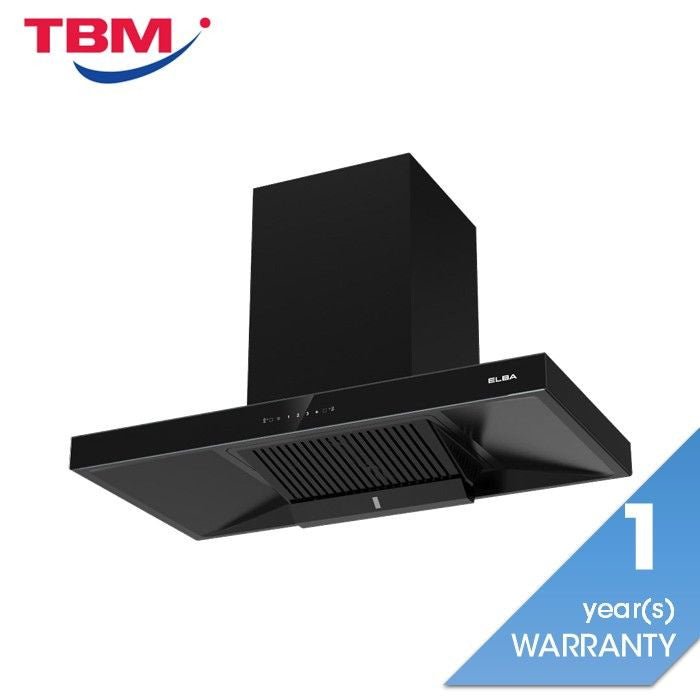 Elba EH - R9033(BK) Designer Hood LED Sensor Touch 300W Black | TBM Online