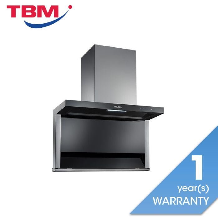 Elba PRIMO EH - G9325ST(BK) Cooker Hood LED Sensor Touch Control With Boost Function 1400m3/hr | TBM Online