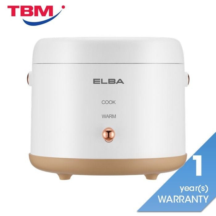 Elba ERC - S0620(WH) Mini Rice Cooker 0.6L | TBM Online