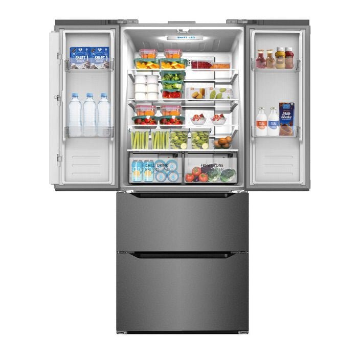Elba ER - M5342FD(SV) 4 Doors Fridge G530L R600A Sensor Touch | TBM Online