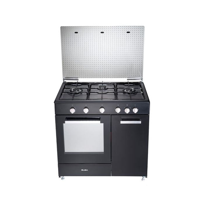 Elba EGC - C9703G(BK) Gas Cooker 3 Burners Gas - Oven G70L 220 - 240V Black | TBM Online