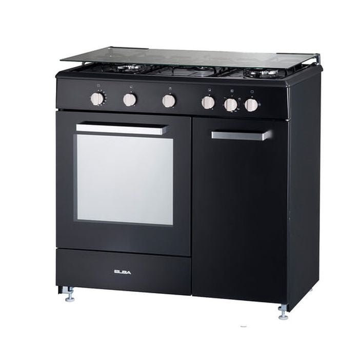 Elba EGC - C9703G(BK) Gas Cooker 3 Burners Gas - Oven G70L 220 - 240V Black | TBM Online