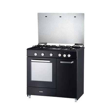 Elba EGC - C9704G(BK) Gas Cooker 4 Burners Gas - Oven G70L 220 - 240V Black | TBM Online