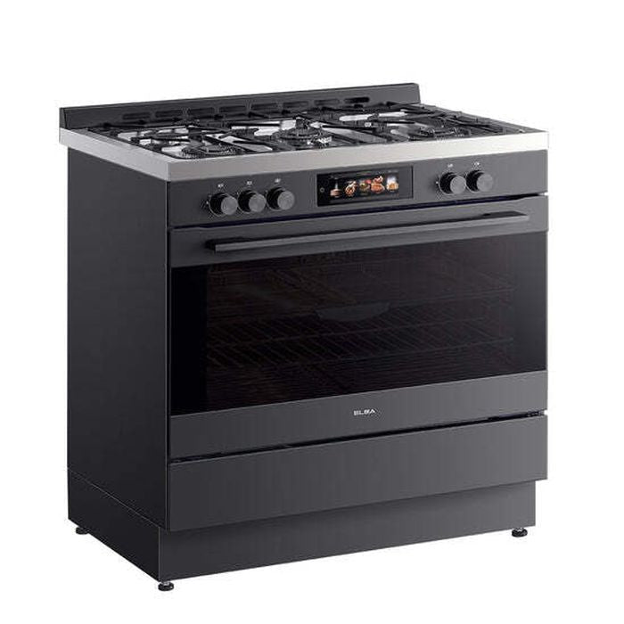 Elba EPRC-Q9889TFT(GR) Freestanding Range Cooker Mastro Collection ...