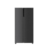 Elba ESR - R5398IN(GR) Side By Side Fridge G530L Dual Inventer Compressor Sensor Touch Control Panel | TBM Online