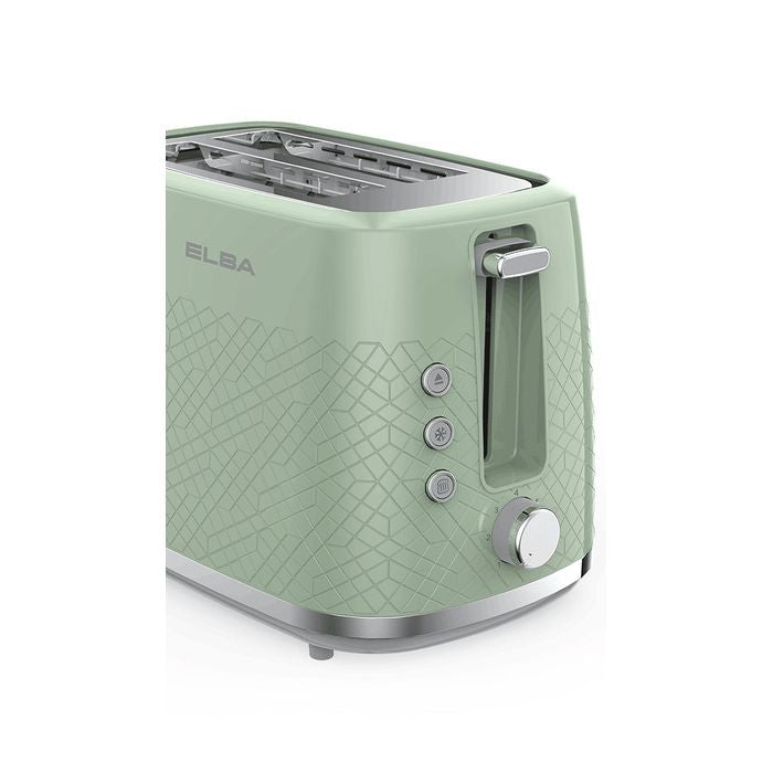 Elba ET - Q2785(GN) Toaster Foresta 7 Browning Level 800W Green | TBM Online