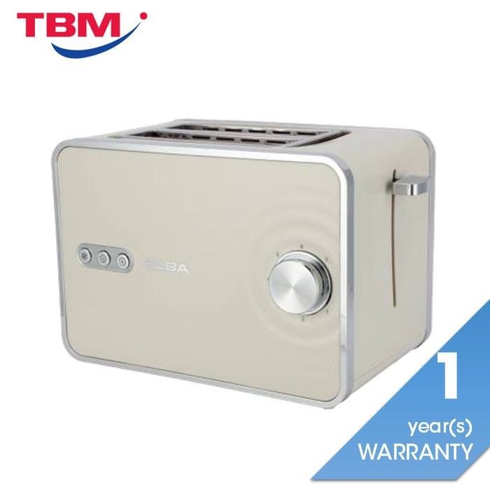 Elba ET - S2789(BG) Toaster 800W 2 Slide Beige | TBM Online