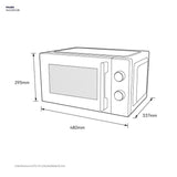 Electrolux EMG23K22B Microwave Oven Freestanding Combination 23L | TBM Online