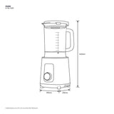 Electrolux E7TB1 - 700P Blender Ultimatetaste 700 2L 1500W | TBM Online