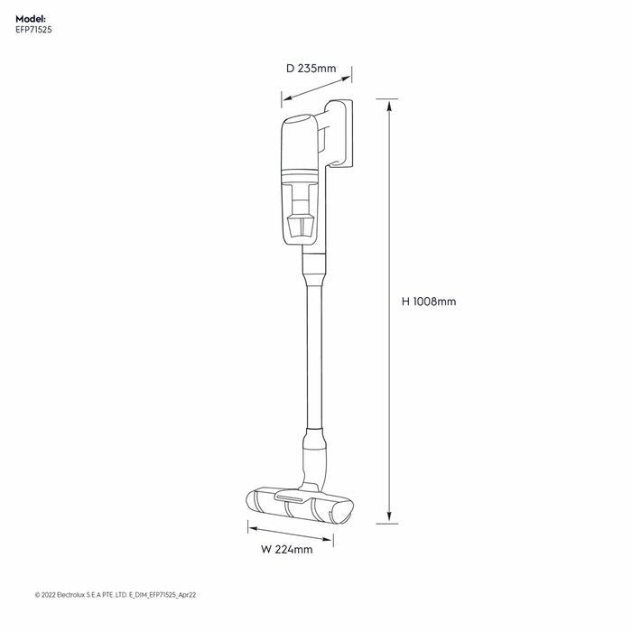 Electrolux EFP71525 Vacuum Cleaner Ultimatehome 700 14.4V | TBM Online