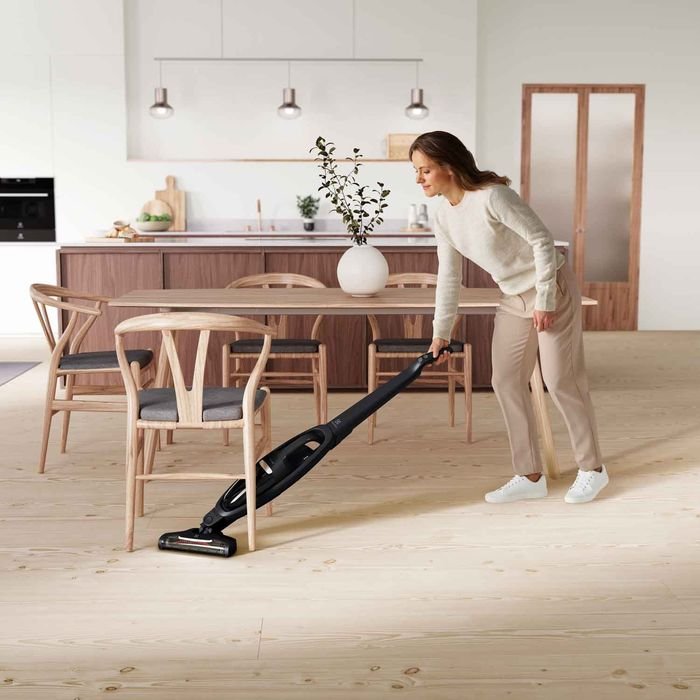 Electrolux WQ61 - 1OGG Handheld Cordless Stick Vacuum Cleaner 18V With Led Light Granite Grey | TBM Online