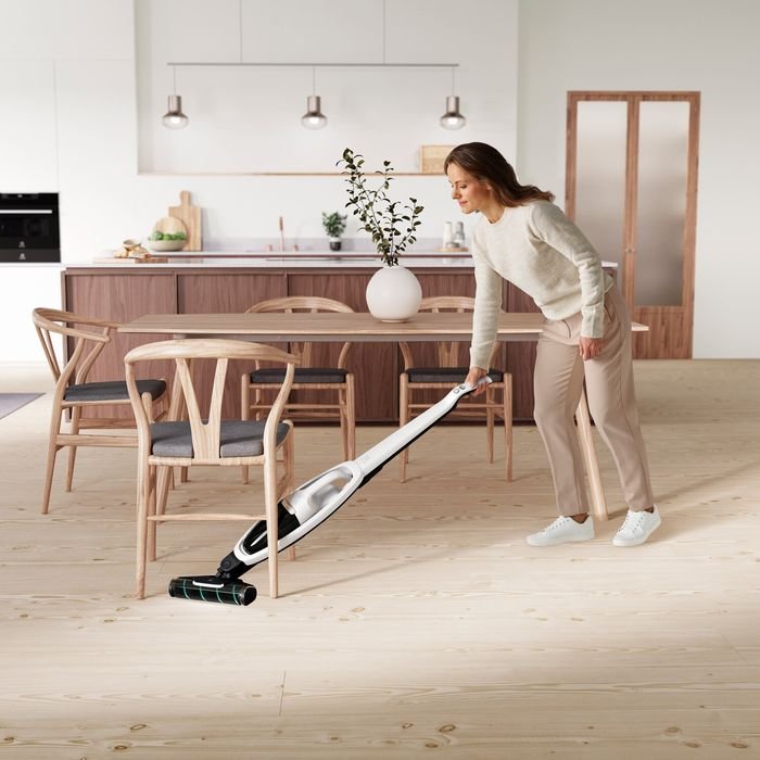 [CLEARANCE][Display Set] Electrolux WQ71 - 2BSWF Handhelp Cordless Stick Vacuum Cleaner 21.6V With LED Light Satin White | TBM Online