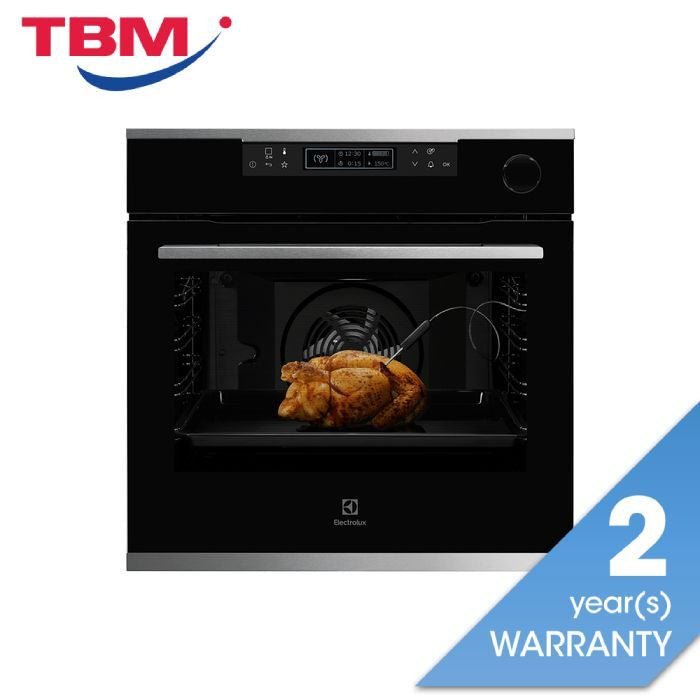 Electrolux KOCBP21XA Steam Roast Pyrolytic Built - In Oven 19 Function 60cm 72.0L | TBM Online