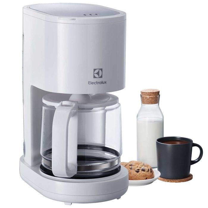 Electrolux E2CM1 - 200W Coffee Maker White | TBM Online