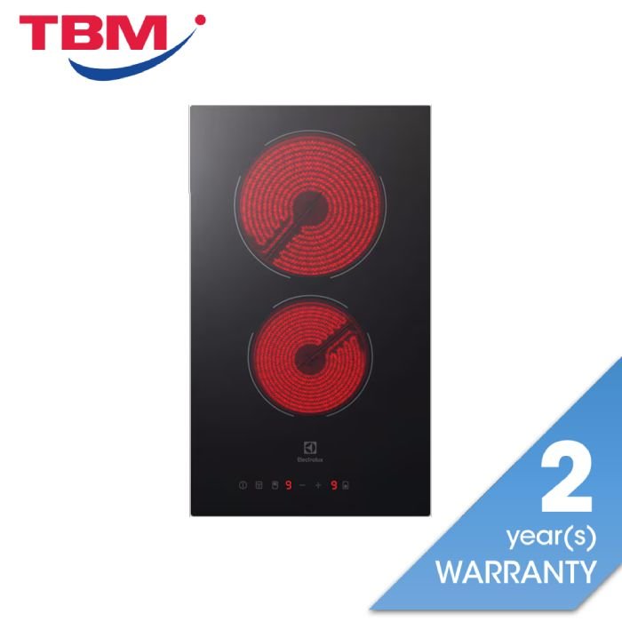 Electrolux EHC325BA Built - In Ceramic Hob 2 Cooking Zones | TBM Online