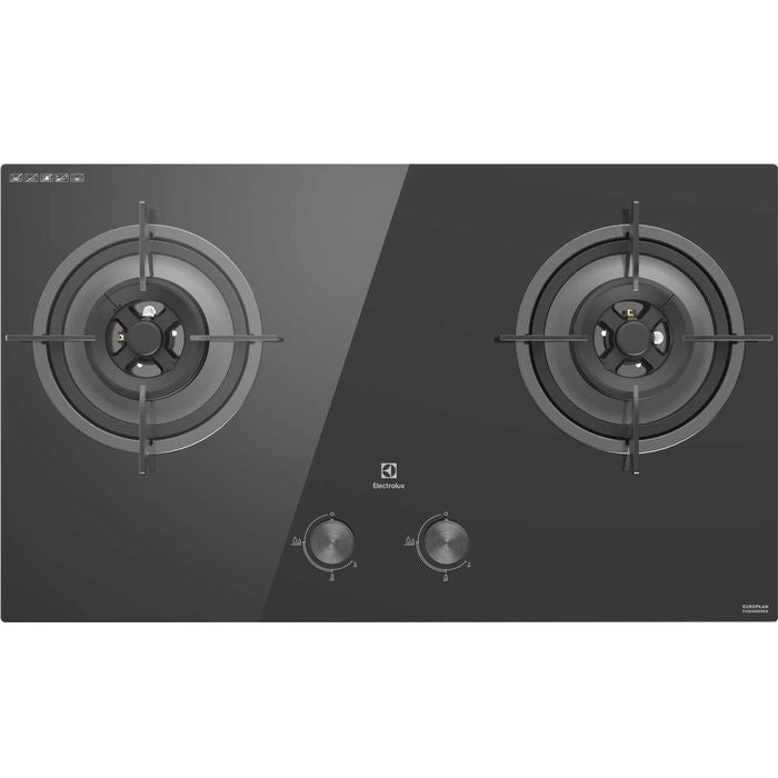 Electrolux EHG7230BE Gas Hob 2 Burners With Safety Flame Device 78cm | TBM Online