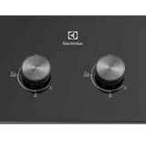 Electrolux EHG7230BE Gas Hob 2 Burners With Safety Flame Device 78cm | TBM Online