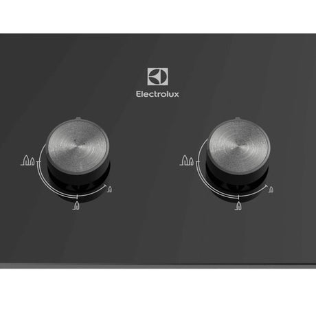 Electrolux EHG7230BE Gas Hob 2 Burners With Safety Flame Device 78cm | TBM Online
