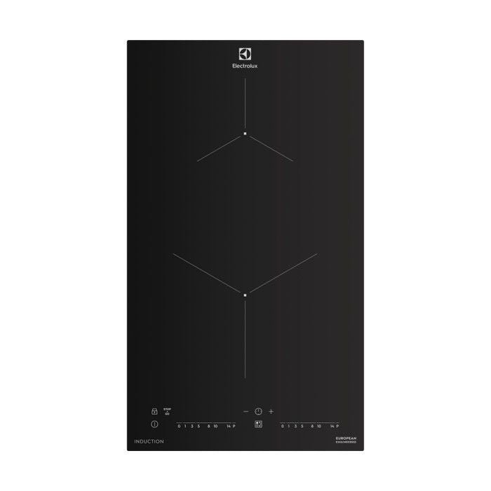 Electrolux EHI325CA Built - In Induction Hob 2 Zone Touch Control Panel Ceramic Glass 30CM Black | TBM Online