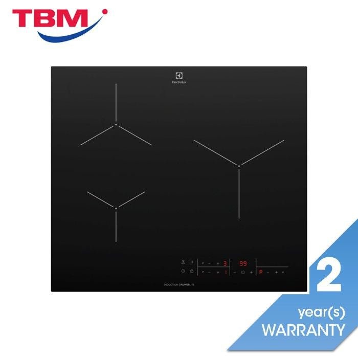 Electrolux EHI6322BF Built - In Induction Hob 3 Zone 60cm | TBM Online