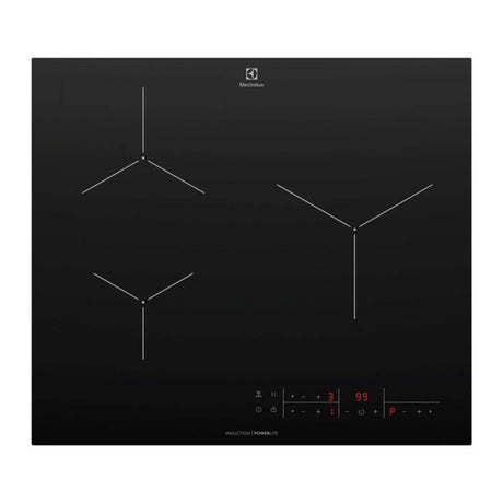 Electrolux EHI6322BF Built - In Induction Hob 3 Zone 60cm | TBM Online