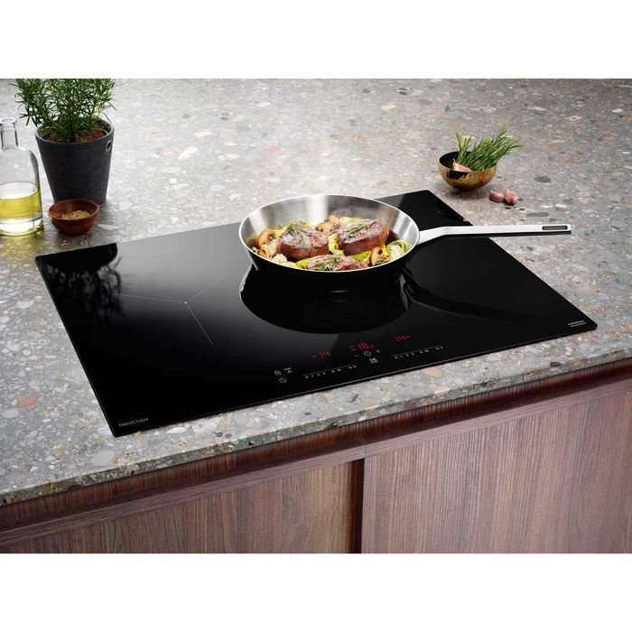 Electrolux EHI7260BB Built - In Induction Hob 70CM 2 Zone Touch Control Panel Ceramic Glass Black | TBM Online