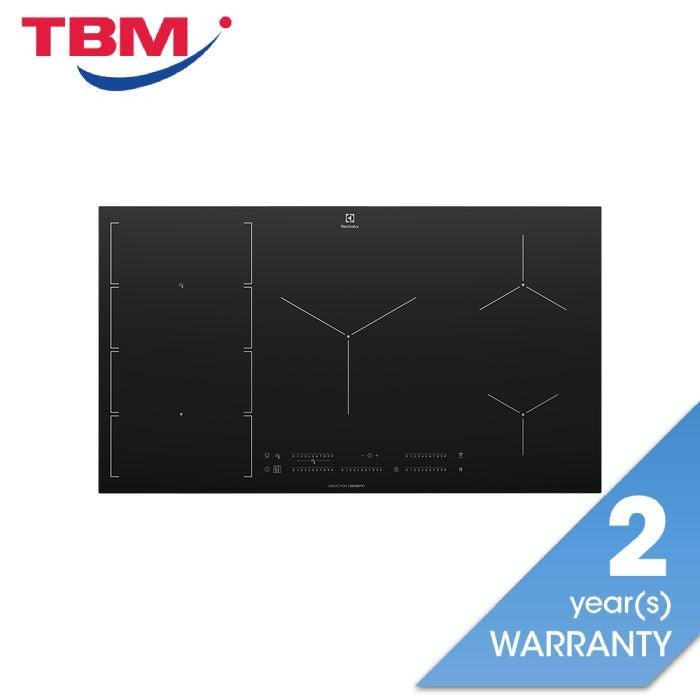 Electrolux EHI977BE Ultimatetaste Induction Hob Cooktop With 7 Zone 90cm | TBM Online