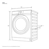 Electrolux EWF8024D3WC Front Load Washer 8kg ECO Inverter | TBM Online