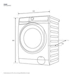 Electrolux EWF9023P5WC Washer 9kg ECO Inverter | TBM Online