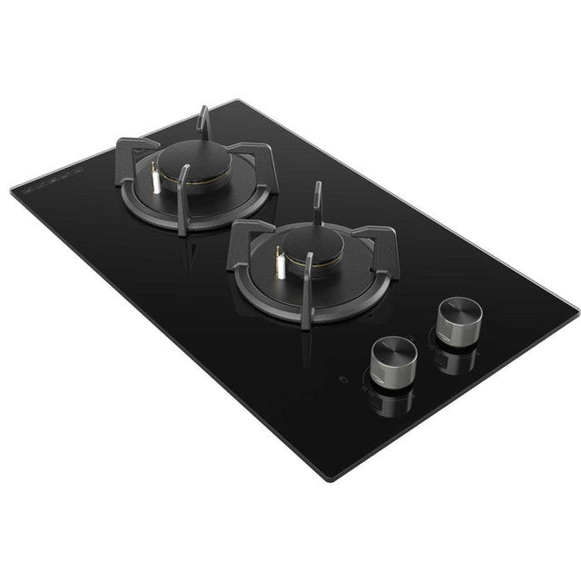 Electrolux EHG3241BC Domino Hob 2 Burners Glass With Cast Iron Trivet | TBM Online