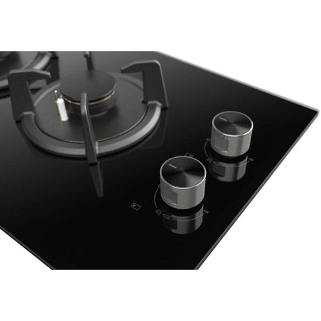 Electrolux EHG3241BC Domino Hob 2 Burners Glass With Cast Iron Trivet | TBM Online