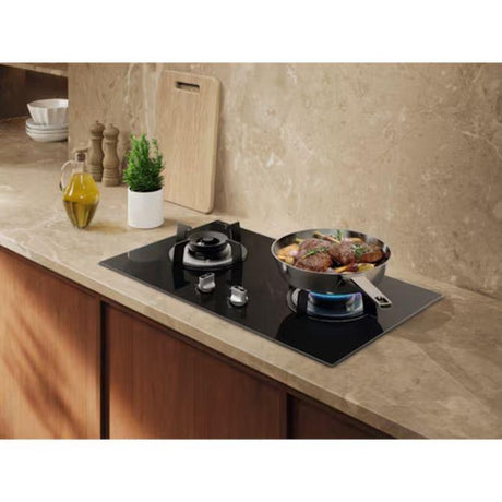 Electrolux EHG7224BF 78cm 300 Series Built-In Gas Hob With 2 Cooking Zones | TBM Online