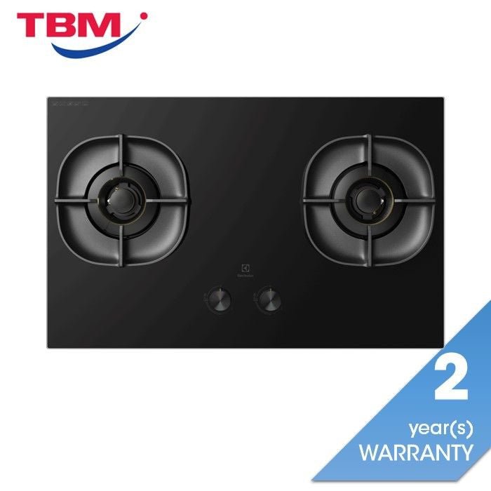 Electrolux EHG8250BC Built - In Gas Hob 2 Burner 80 cm | TBM Online