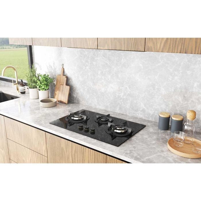 Electrolux EHG8321BC Built - In Gas Hob 80CM 3 Burner | TBM Online