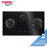 Electrolux EHG9335BF 3 Burners Built-In Gas Hob 90cm 500 Series | TBM Online