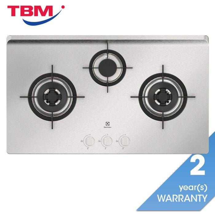 Electrolux EHG933SA Gas Hob 3 Burners | TBM Online