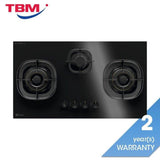 Electrolux EHG9355BF 90cm 500 Series Built-In Gas Hob With 3 Cooking Zones | TBM Online