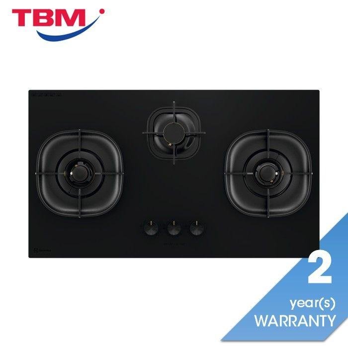 Electrolux EHG9356MF 90cm 600 Series Built-In Gas Hob With 3 Cooking Zones | TBM Online