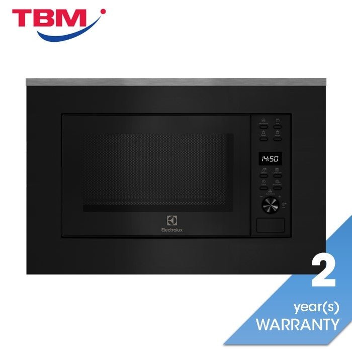 Electrolux EMSB20XG Built In Grill Microwave Oven 20.0L Black | TBM Online