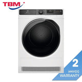 Electrolux EDH803J5WCR 8kg UltimateCare 500 Heat Pump Dryer | TBM Online