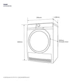 Electrolux EDH903R9WB Ultimatecare 900 Hear Pump Dryer 9.0 kg | TBM Online