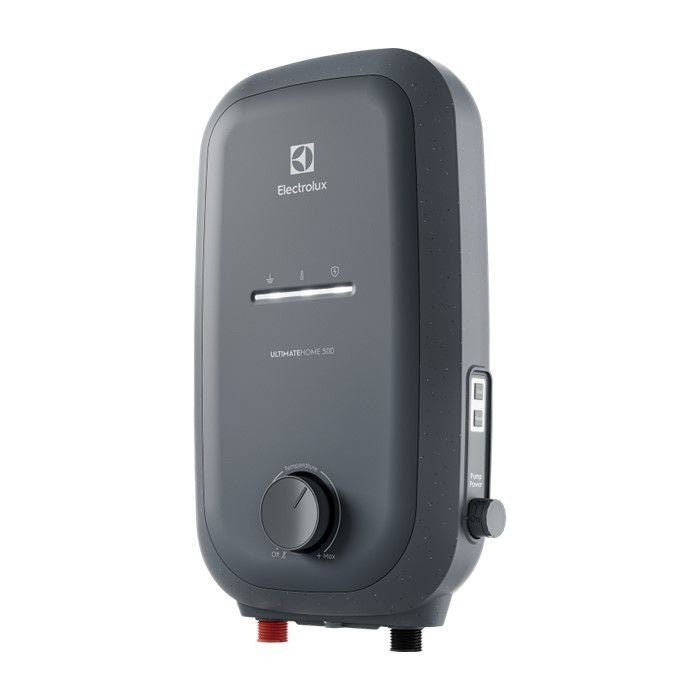 Electrolux EWE361QB - G7 Electric Instant Water Heater 3.6KW Comfort Flow Tank DC Pump With Rainshower Dark Grey | TBM Online
