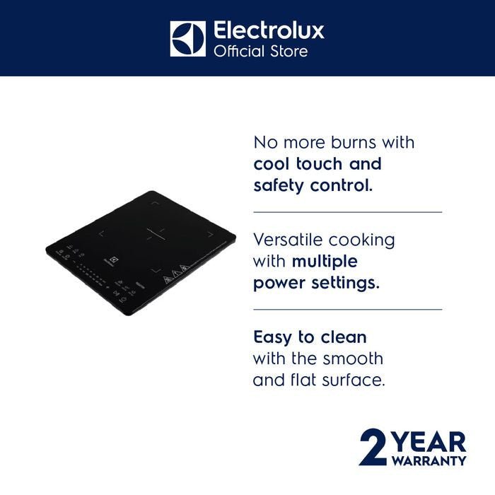 Electrolux ETD42SKA Induction Cooker Table Top Safety Auto Cut Off 2100W | TBM Online