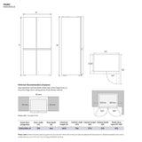Electrolux EQE4200A - B 4 Doors Fridge 419L Inverter Technology | TBM Online