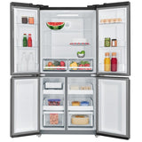 Electrolux EQE4900A-B 4 Doors Fridge French Door 496L Inverter Glossy Dark Steel | TBM Online