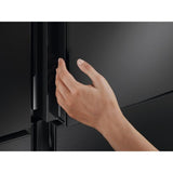 Electrolux EQE5700C - B 4 Doors Fridge G634L AI CoolAssist Matt Black | TBM Online