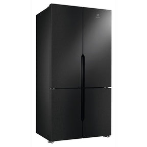 Electrolux EQE5700C - B 4 Doors Fridge G634L AI CoolAssist Matt Black | TBM Online