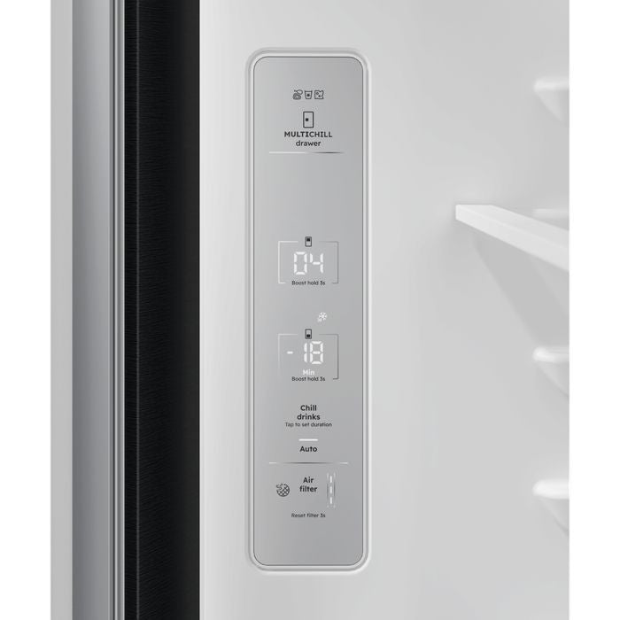 Electrolux EQE5700C - B 4 Doors Fridge G634L AI CoolAssist Matt Black | TBM Online