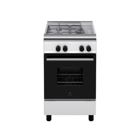Electrolux ECG530W Freestanding Cooker With Gas Hob 50cm And 62L Gas Oven | TBM Online