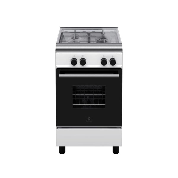 Electrolux ECG530W Freestanding Cooker With Gas Hob 50cm And 62L Gas Oven | TBM Online